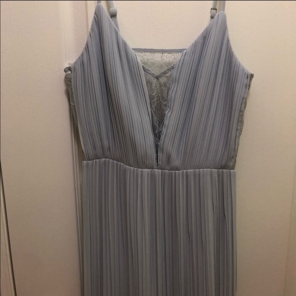 Bcbg blue gown